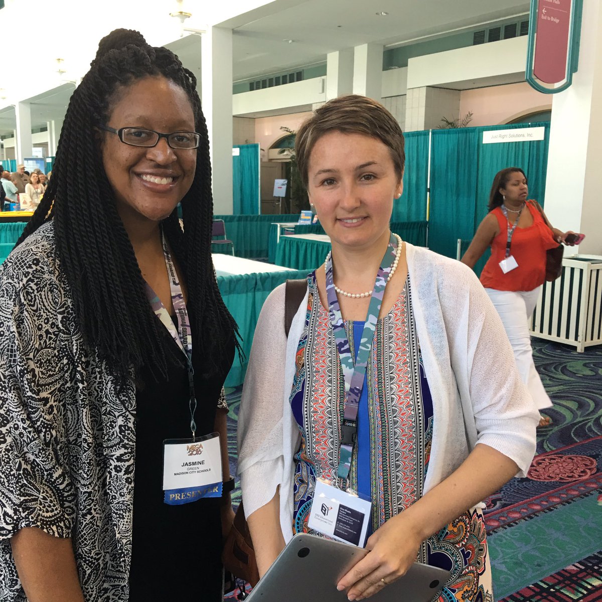 mcs_schoolswker's tweet photo. @dooley_natalia and I at #MEGA_2016 what a great experience @madisonschools https://t.co/FW5SseA94H
