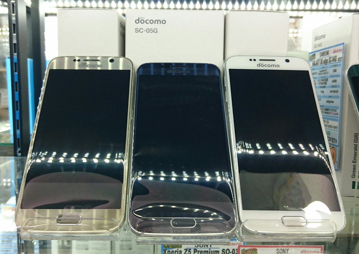 iosys_chuou's tweet photo. 【全色制覇】
Galaxy S6 SC-05G(未使用品)
お値段43,800円(税込)なう♪
おや、未使用品が珍しく全色揃っておりますね。
ブラックは早い者勝ちっすよ☆
#akiba #SC05G https://t.co/Er1pxCoab2