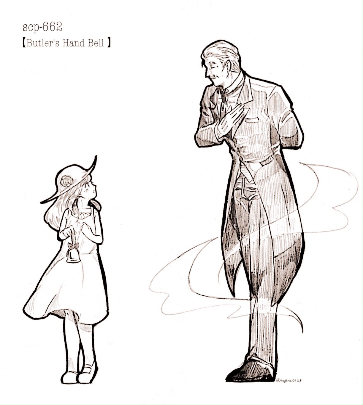 正気を捨てろーーーッッッ Scp 662 執事のハンドベル と少女 T Co Mvs7zconlx T Co Rpjr4fojsr Twitter