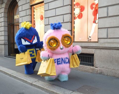 FENDI モンスターチャーム ピロちゃん FENDI フェンディ モンスター