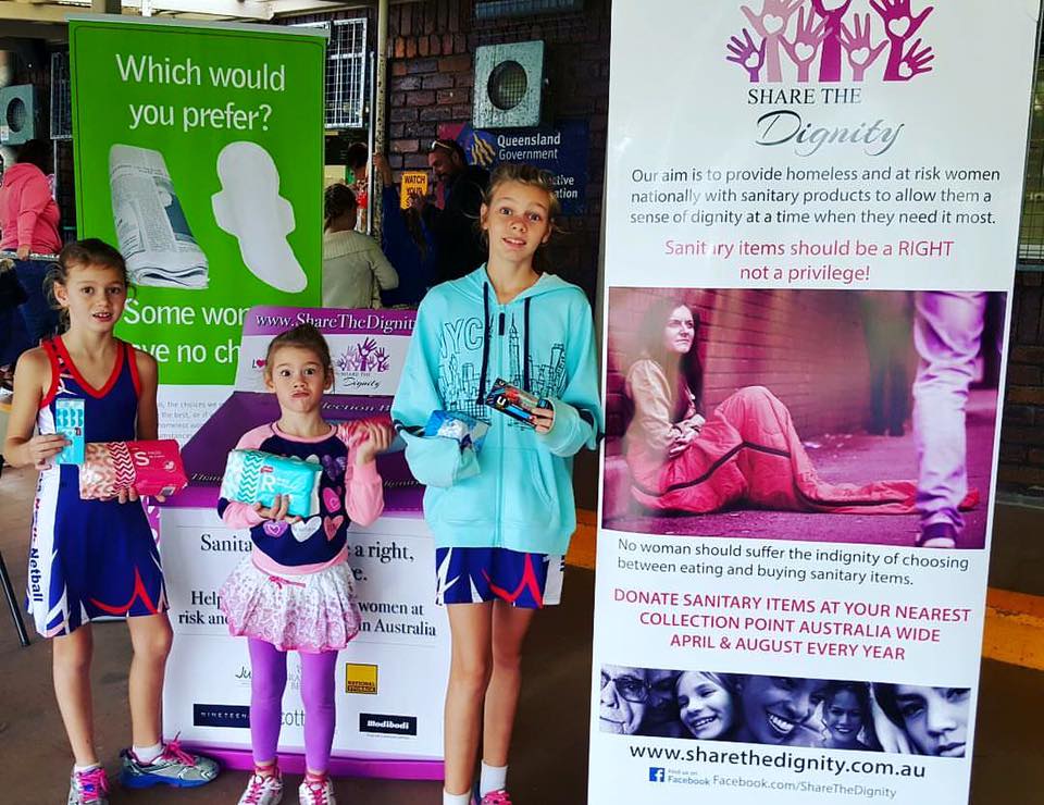 sharingdignity's tweet photo. We love seeing pics like this! Thankyou Pine Rivers Netball Association and Brithers North Netball. #netballqld #MHM https://t.co/DBYQVXbRm9