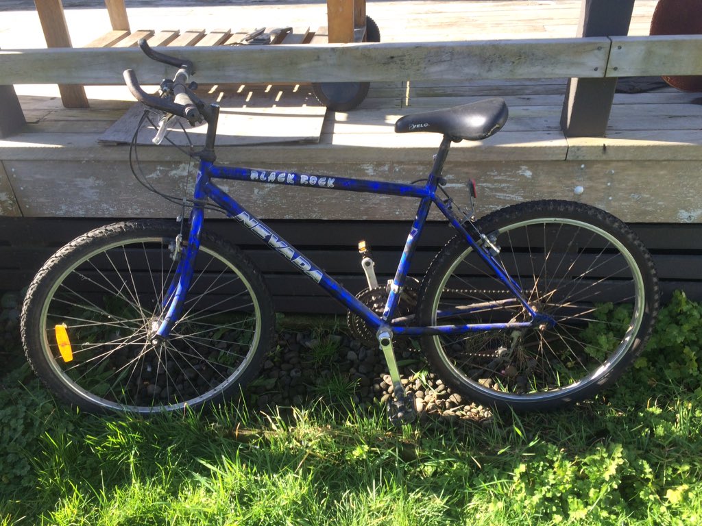 Not exactly the Barbarian but she'll do for a light tread about town! 😂