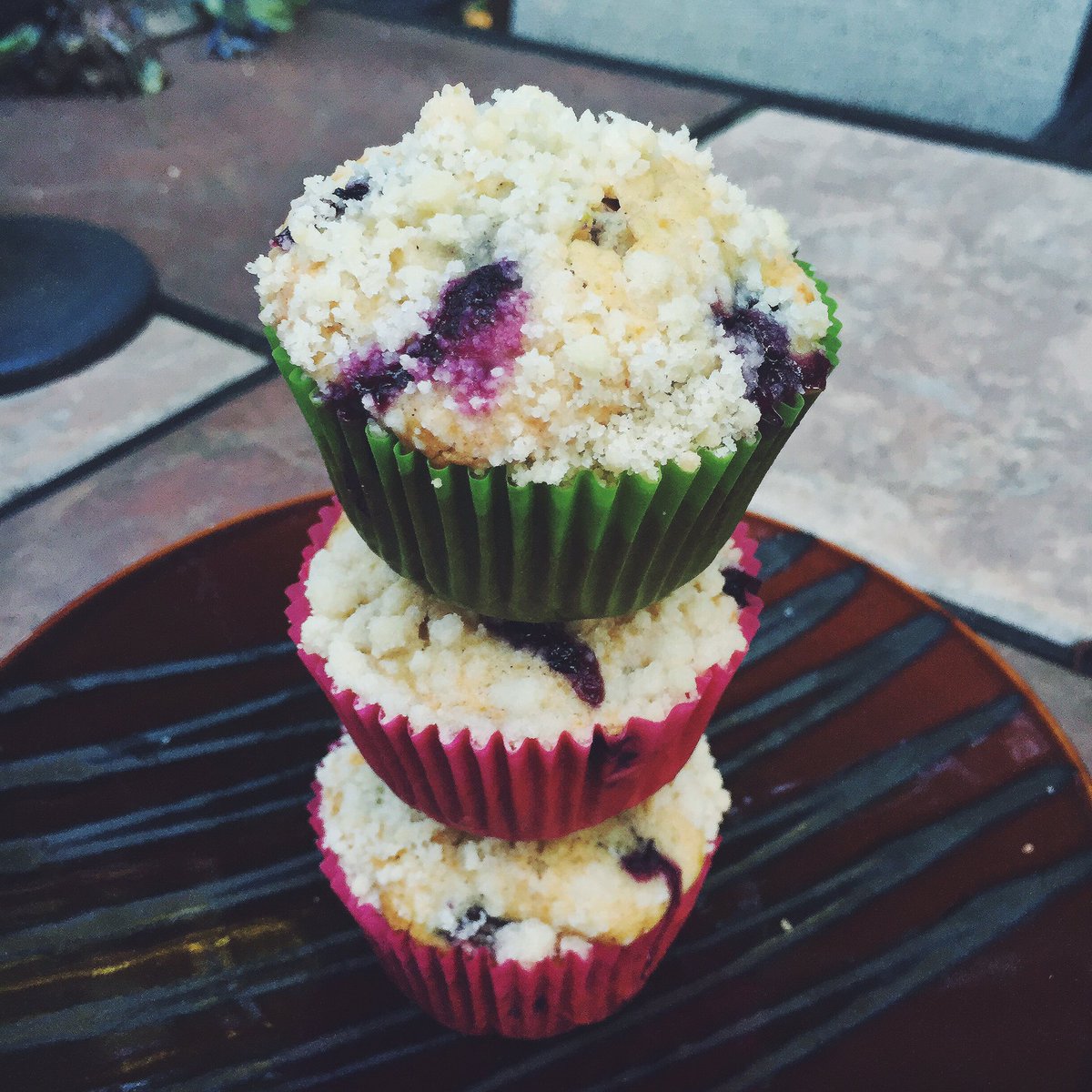 Muffin better than a stack of blueberry muffins 😋😋😋😋 #spoonfeed