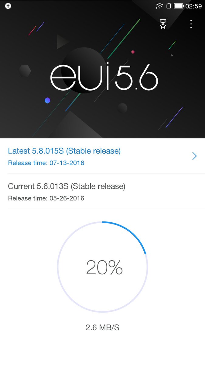 Varun_Pandula's tweet image. New #OSupdate for the LeEco #LeMax2 did not find any major changes.