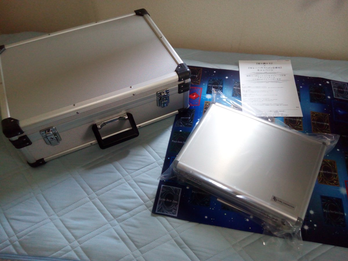 うおおぉ！CoCo壱番屋のキャンペーンの海馬のジュラルミンケース当たっ