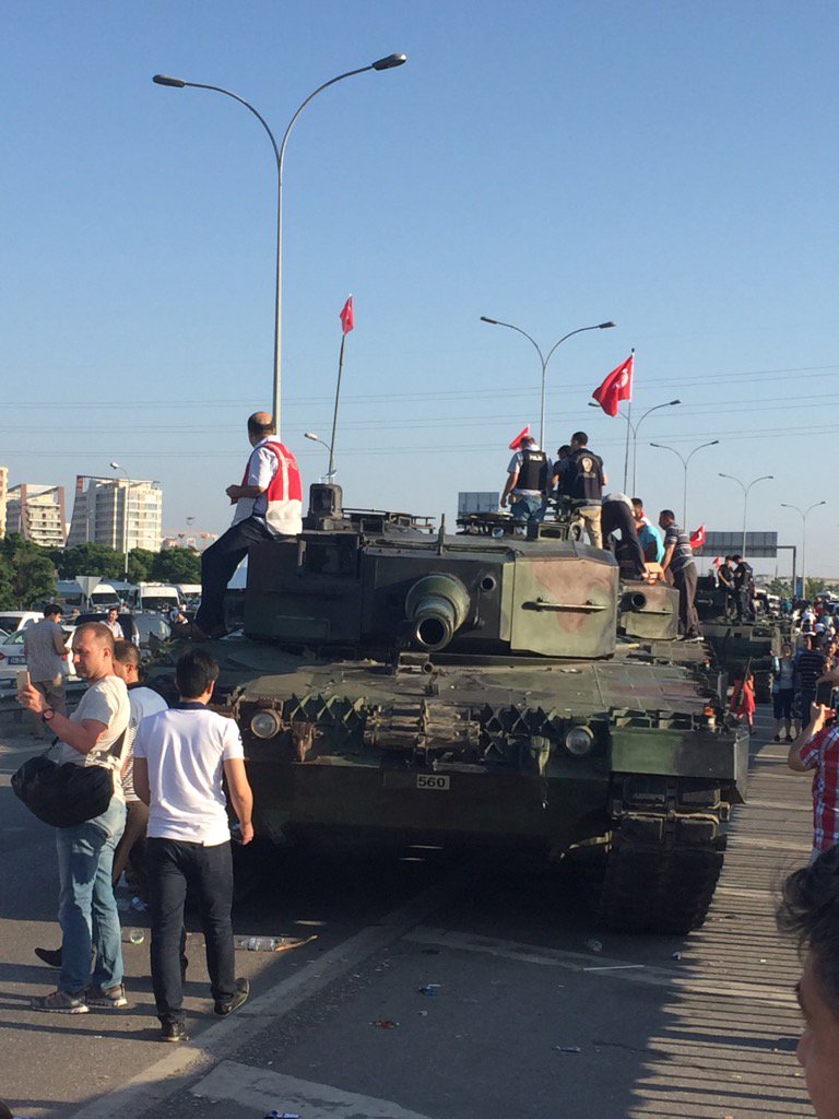 Военный переворот в Турции. Онлайн - 3 