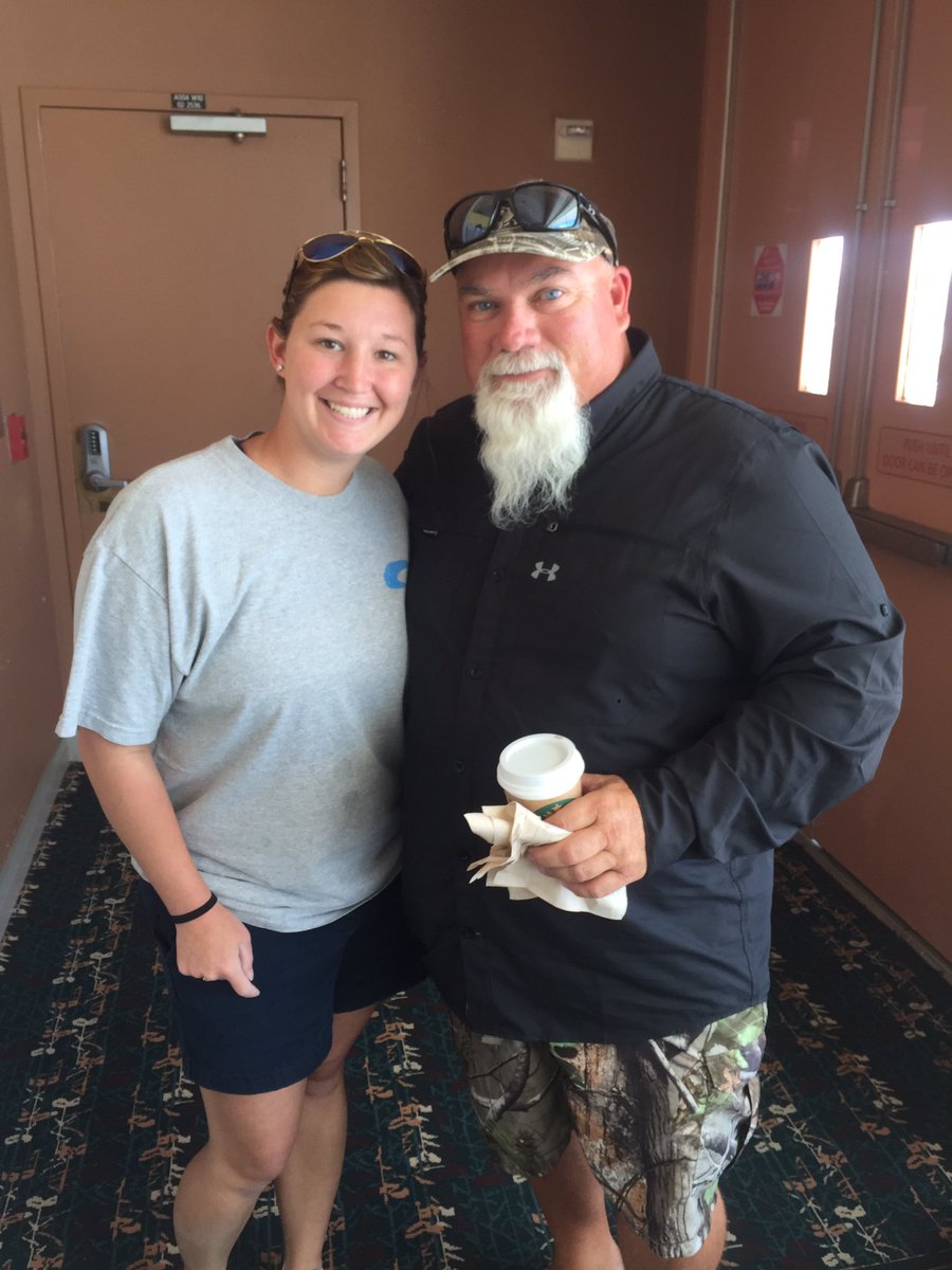 linebarg1's tweet photo. I got the honor of meeting Godwin today!! #DuckDynasty https://t.co/UPnup1DpHW