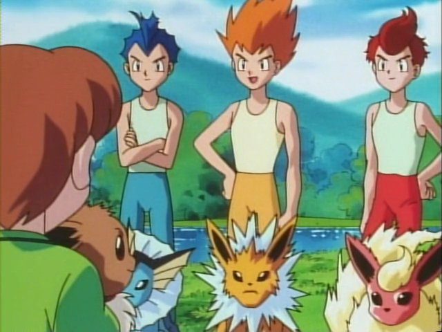 PokemonGoNews's tweet image. It has been reported nicknaming Eevee will affect the evolution.
Sparky = Jolteon
Pyro = Flareon
Rainer = Vaporeon