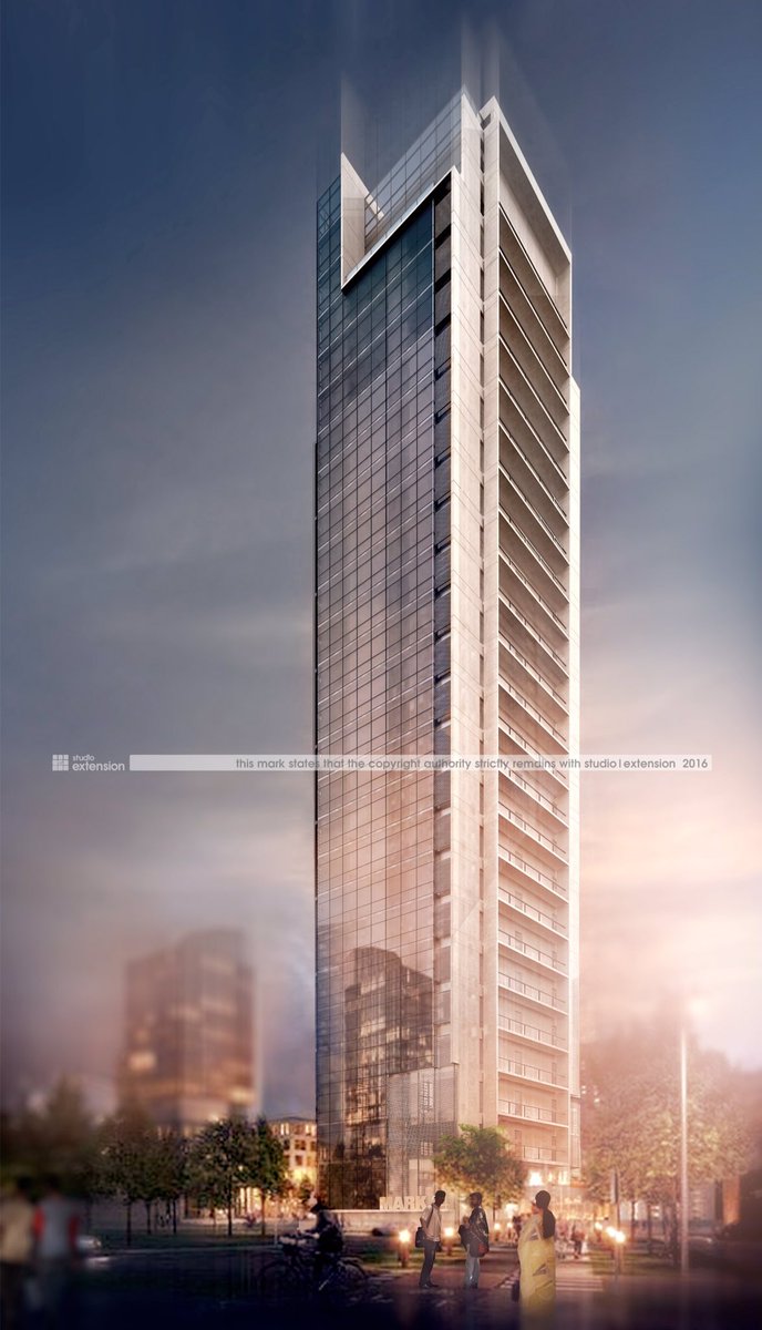 Studioextensionltd On Twitter Design Architecture Visualization 3d Highrise Building Office Render Studioextension Bangladesh