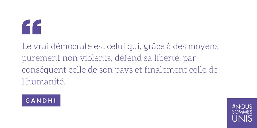 #NousSommesUnis