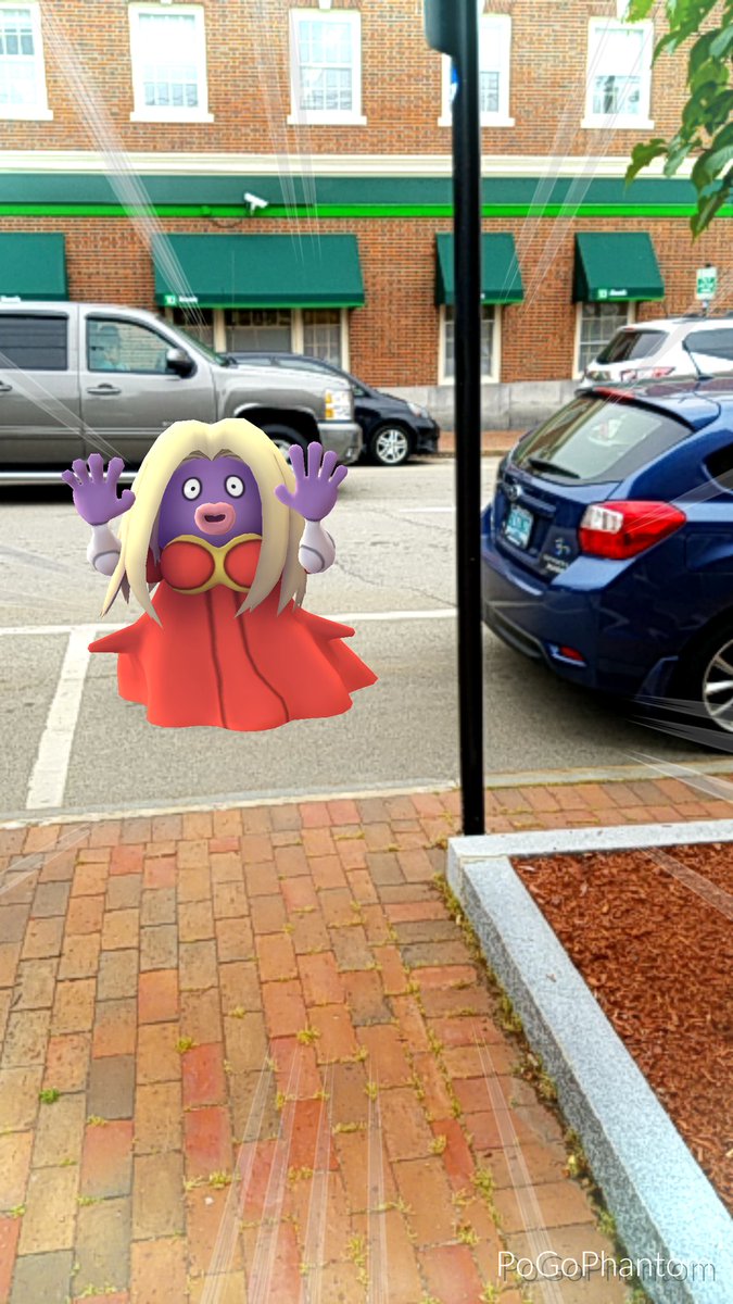 PoGoPhantom's tweet photo. Jynx is #OnTheGo in Portsmouth, NH.
#PokemonGO https://t.co/1aQuTe22Qu