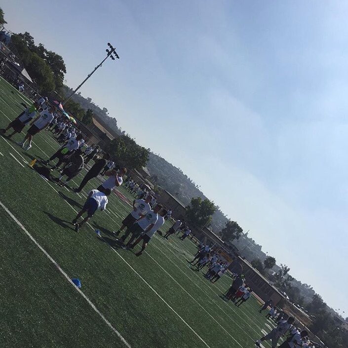 ICAN_Foundation's tweet photo. .@Pierre_Thomas supporting @ReggieBush's Camp in Southern California. #reggiebushweekend https://t.co/JL4Ch4DomR