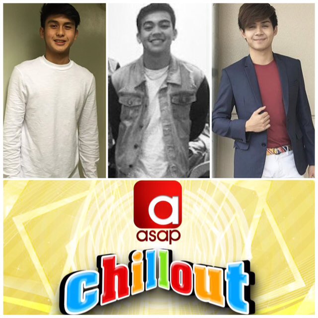 ASAPOfficial's tweet photo. Get to know Paulo Angeles, VJ Marquez, and Ryle Santiago on ASAP Chillout! #ASAPJuicyJuly https://t.co/QmgBtW161U