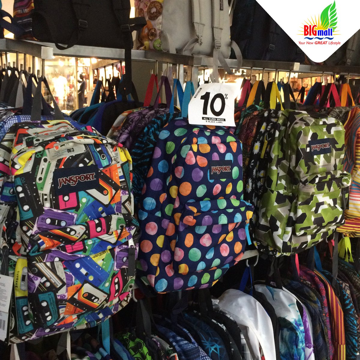 BIG Mall Samarinda on X Get 10 discount for JanSport backpack only at Gramedia Back To School event BIG Mall Samarinda 1st floor https t IanPtAPjCF X
