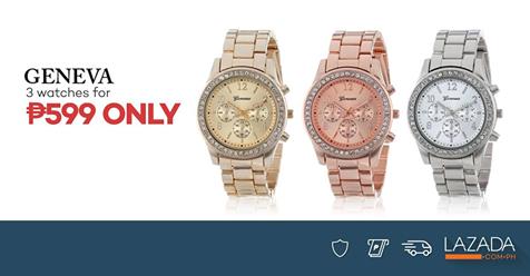 LazPHBestSeller's tweet photo. GET these #Geneva 3 Watches for ONLY #P599!
Shop now >> https://t.co/XQa8P3V6NP https://t.co/Pq04mM1HjM