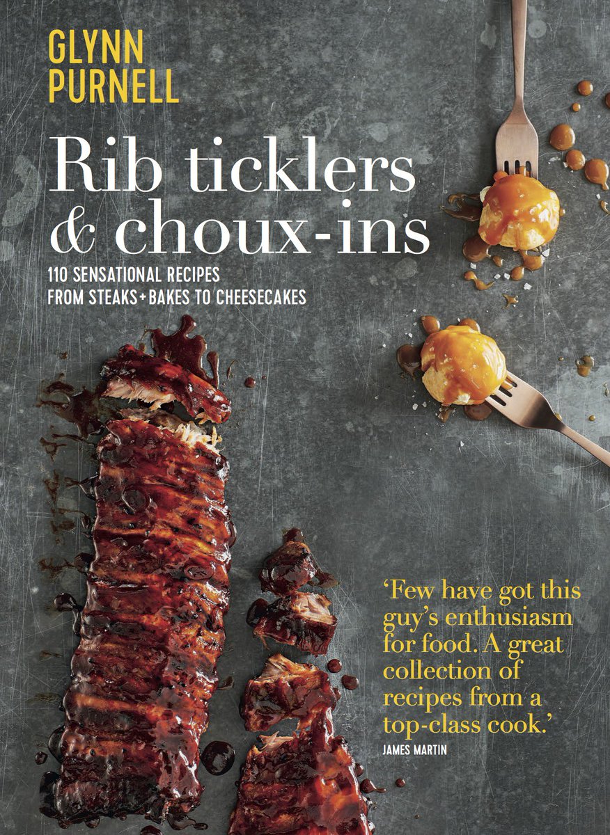 Had fun watching <a href="/yummy_brummie/">Glynn Purnell</a> on <a href="/SaturdayKitchen/">SaturdayKitchen</a>? Pre-order Rib Ticklers &amp; Choux-ins here bit.ly/29GMv5Q