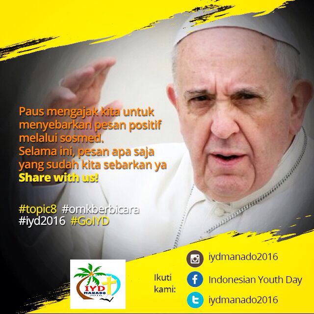 IYDManado2016's tweet image. #Topic8 #omkberbicara #IYD2016 #GoIYD