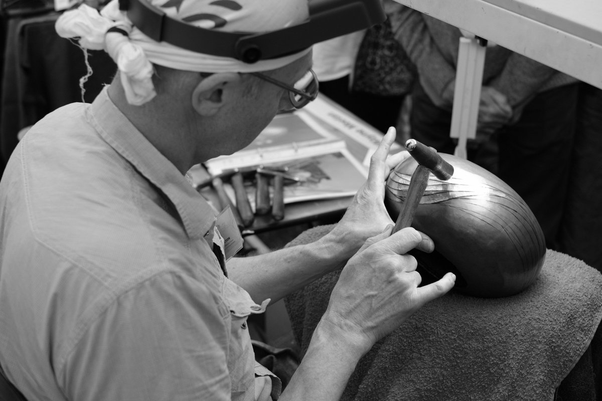 TheEbonist's tweet photo. Day 3 @ArtinAction1 and the @QEST marquee is still buzzing! Come and watch @WayneMeeten demonstrating at 2pm! https://t.co/2Gk11JKnA3