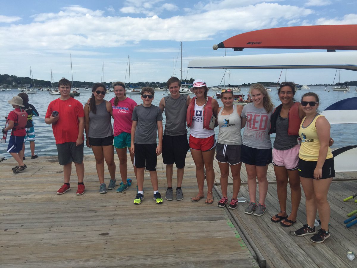 A big thanks <a href="/LincolnMaritime/">Lincoln Maritime </a> for showing our young Row &amp; Riders how to take it to the water! 🚣🏻