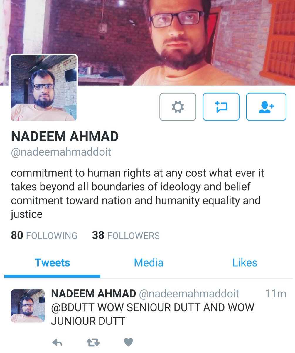 TarekFatah's tweet photo. Meet Indian Muslim @NadeemAhmadDoIt who threatns @ZeeNews host @SardanaRohit saying he'll do a #CharlieHebdo killing https://t.co/2Ex7ZlkbNa