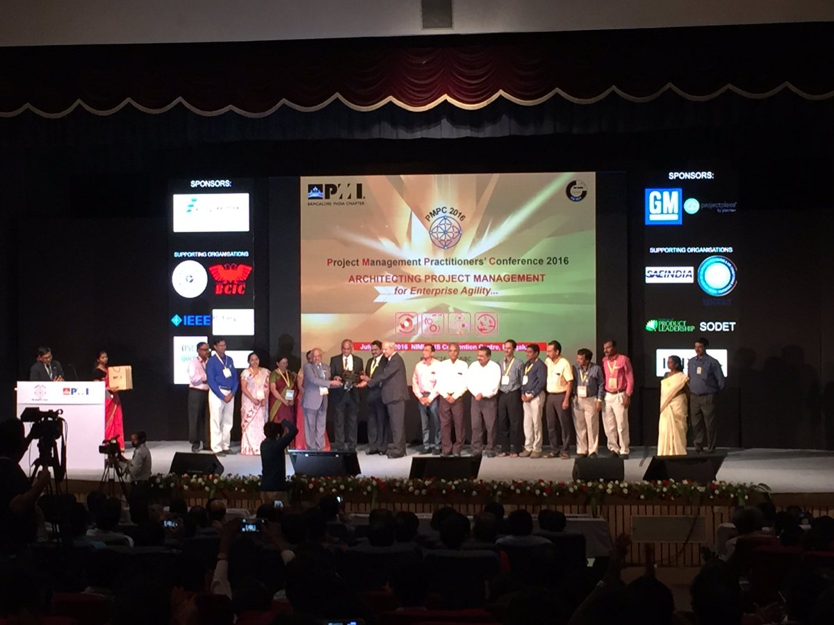 TweetGyan's tweet photo. NAVIC from ISRO wins excellence in project management award by #PMIBC at #PMPC16 https://t.co/seHJzhOqNH