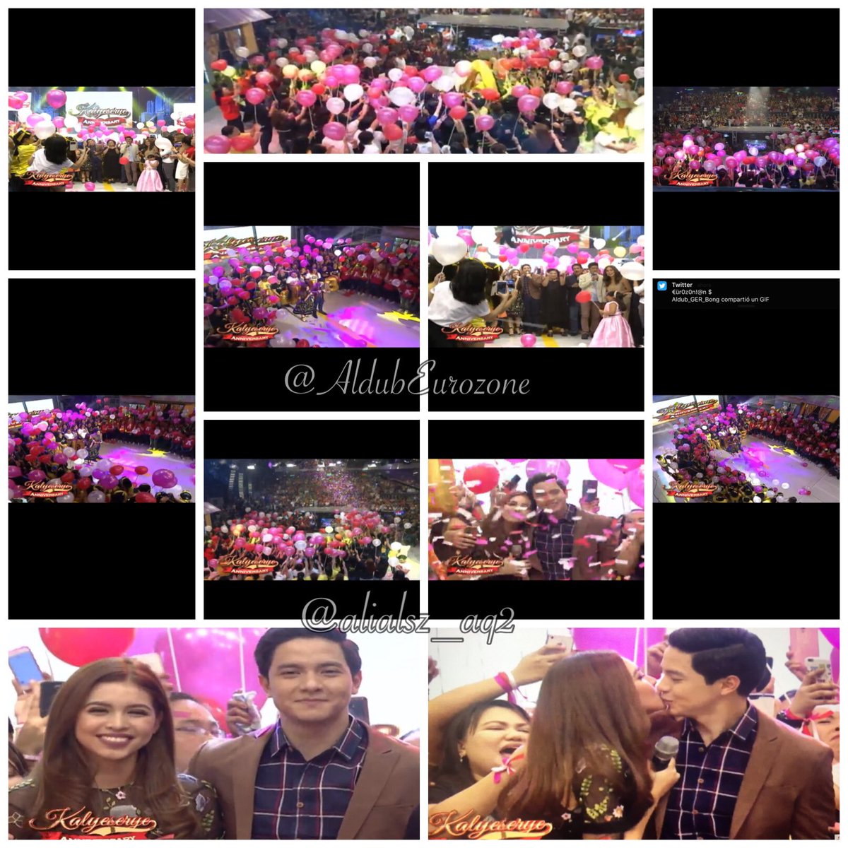 alialsz_aq2's tweet photo. TVJ, Dabarkads, ALDUB &amp; ALDUBNATION UNITE😍@allanklownz 
@AngPoetNyo @EatBulaga 

#ALDUB1stAnniversary
@R_FAULKERSoN https://t.co/NoSqmRgHYG