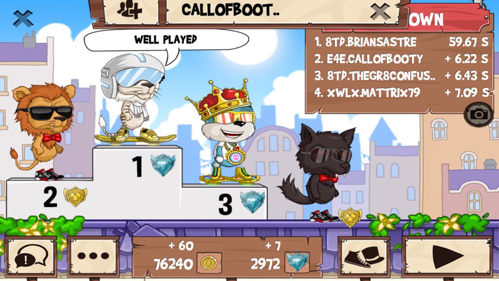 Briansastre's tweet photo. All those guys just got washed #funrun2 #CallOfBooty #THEGR8CONFUSER #MATTRIX79 https://t.co/ldShCZgy7h