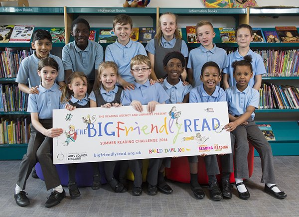 The Big Friendly Read, #SummerReadingChallenge 2016 launches today! Head to your local library to find out more