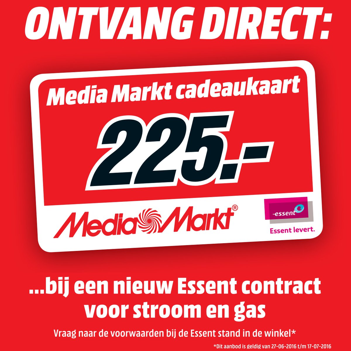 Media Markt Rijswijk Twitter: "Ontvang een #MediaMarkt #cadeaukaart bij een nieuw #Essent contract voor stroom en gas! #MediaMarktRW https://t.co/amrogA2k5m" / Twitter