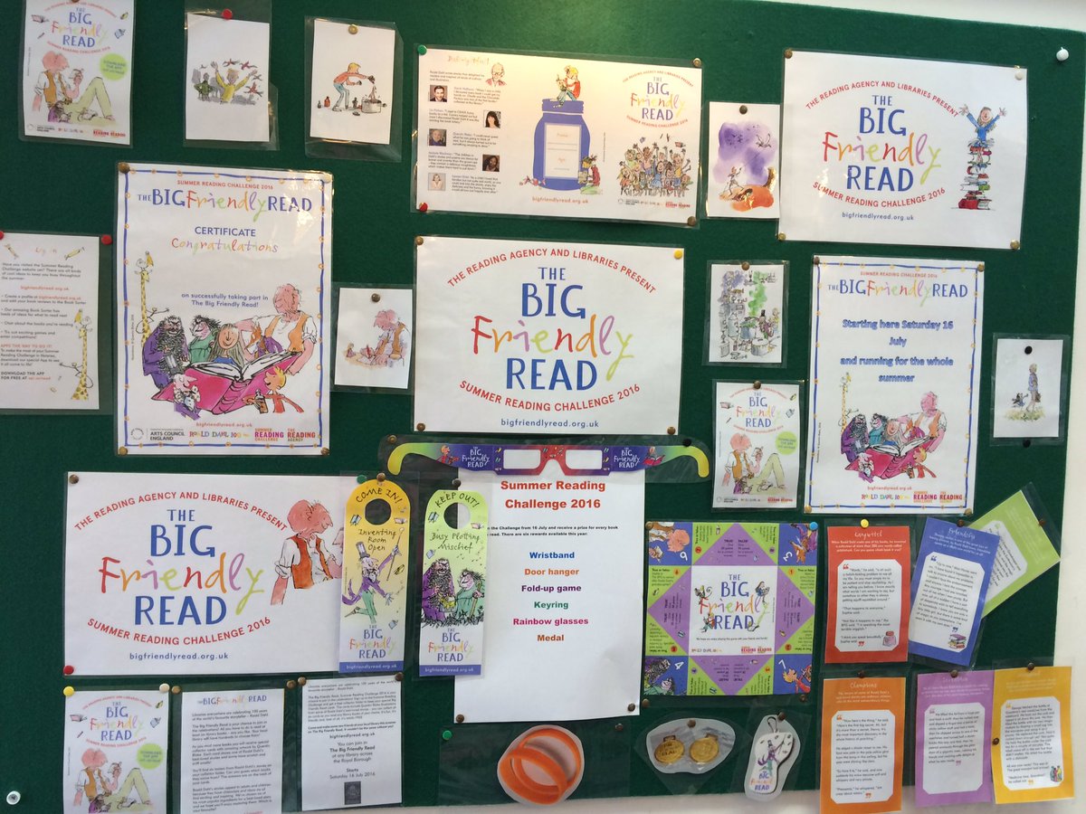 RBWM_Libraries's tweet image. Join the Big Friendly Read at Cookham Library this morning #SummerReadingChallenge