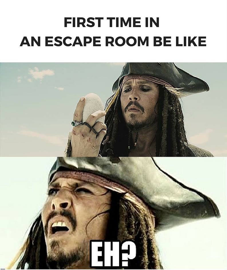 TheKeyEscape's tweet image. First time visiting an #EscapeRoom? #NOworries, it's a lot of fun,we promise! 
(Meme borrowed frm @RoomRiddlesBCN )