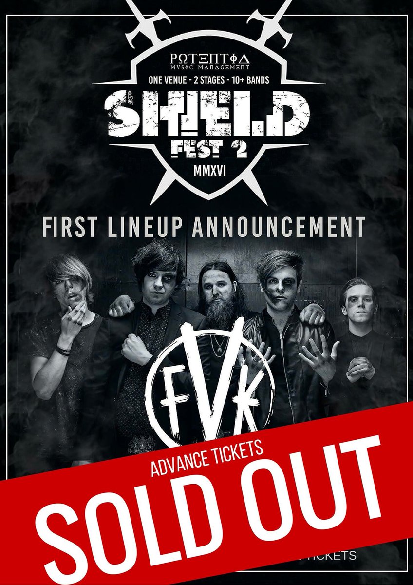 Advance tickets SOLD OUT. Limited numbers available on the door! Doors:13:30.