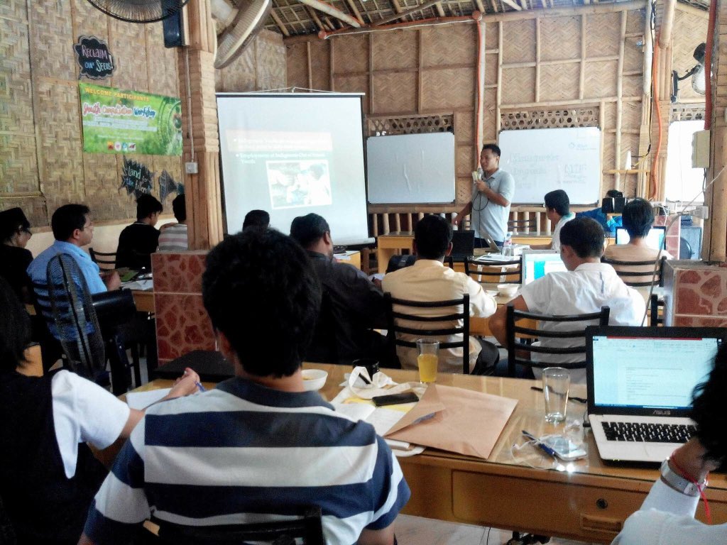 sinagbayan's tweet photo. Day 1 -participants of intl youth consultation workshop happening @Mangarita Farm Capas Tarlac #Youth4FoodSov https://t.co/fBXbw92EiV