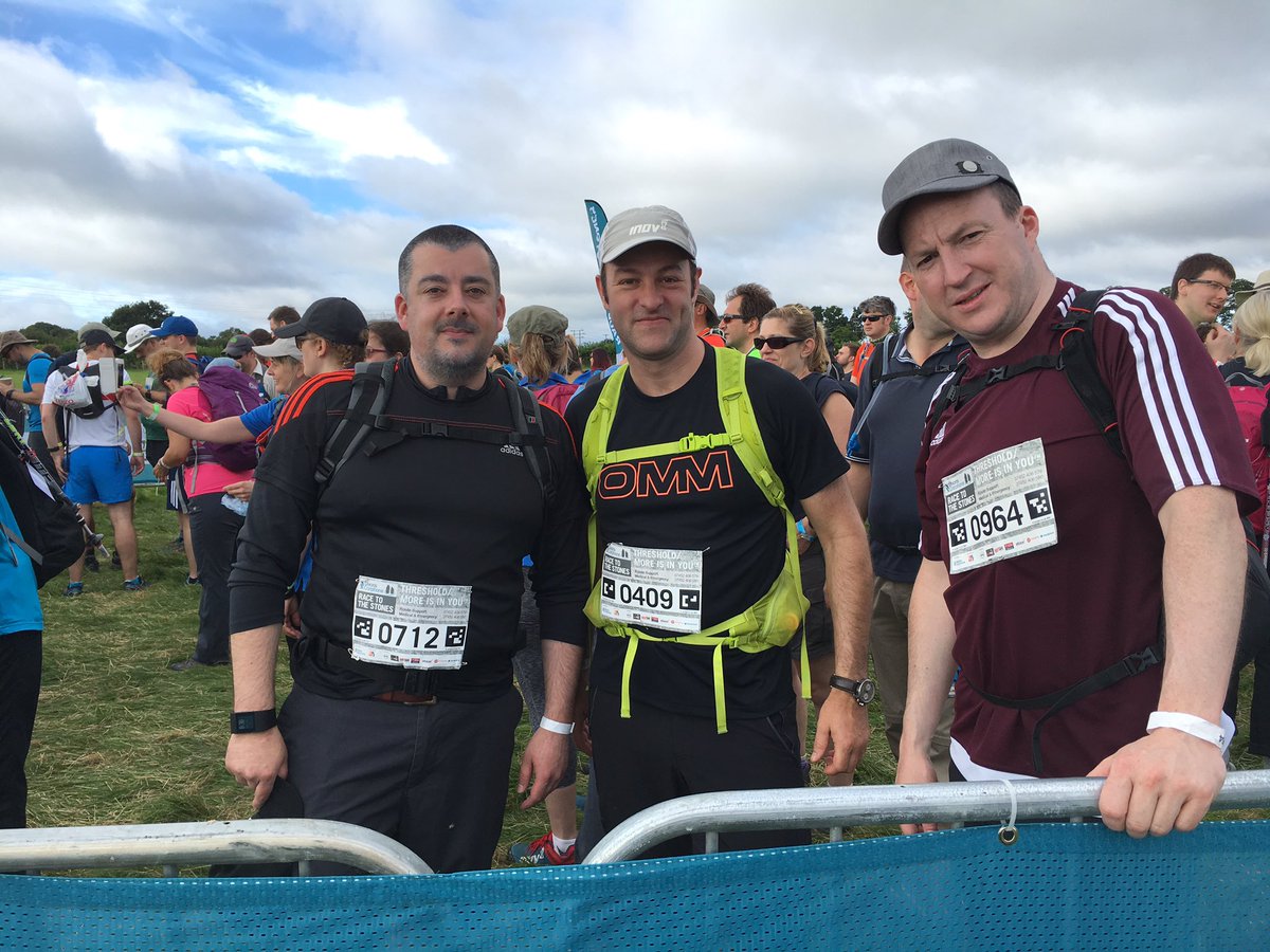 RcRachael's tweet photo. @leamm @fatboy4 @jonnybrainwave   At the start of their race to the Stones journey #RTTS2016 #chafing #ouch https://t.co/HK2VzETGK5