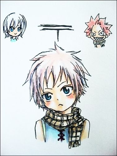 jaigerist's tweet image. Combination of lisanna and natsu