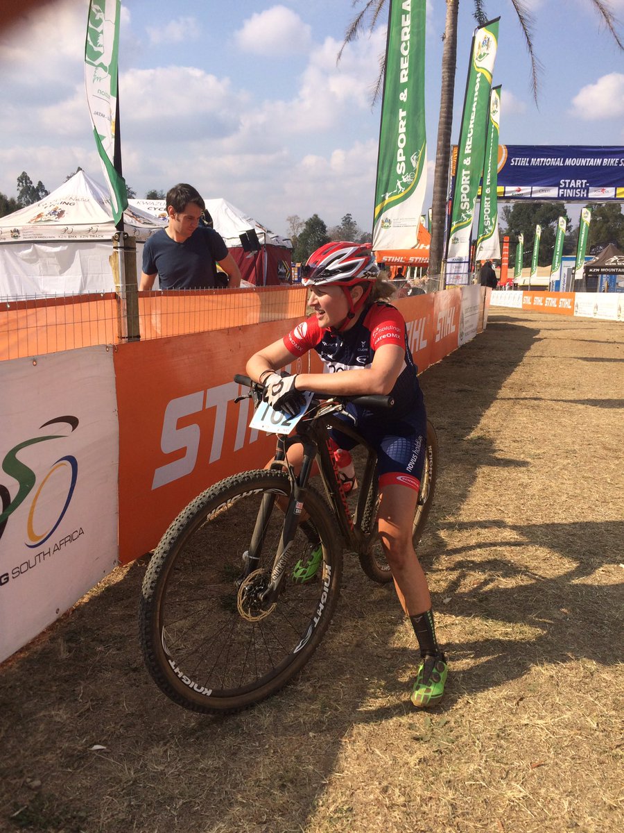 Elite ladies <a href="/Cycling_SA/">Cycling South Africa</a> champ @StraussMariske <a href="/OMXProTeam/">OMX Pro Mountain Bike Team</a> <a href="/Silverback_Tech/">SILVERBACK TECH</a>