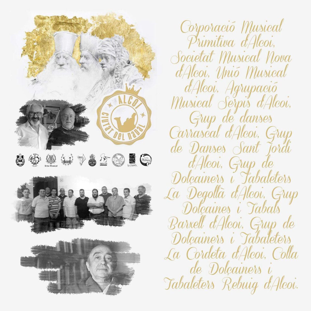 Les entitats musicals s'uneixen per a gravar la banda sonora del Nadal m.facebook.com/raul.llopis/po…