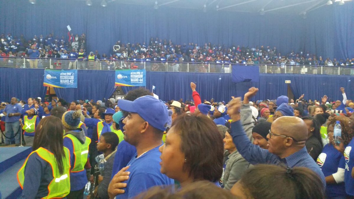 Our_DA's tweet image. The singing of our beautiful national anthem. 
#KeepMakingProgress #DeLilleForMayor