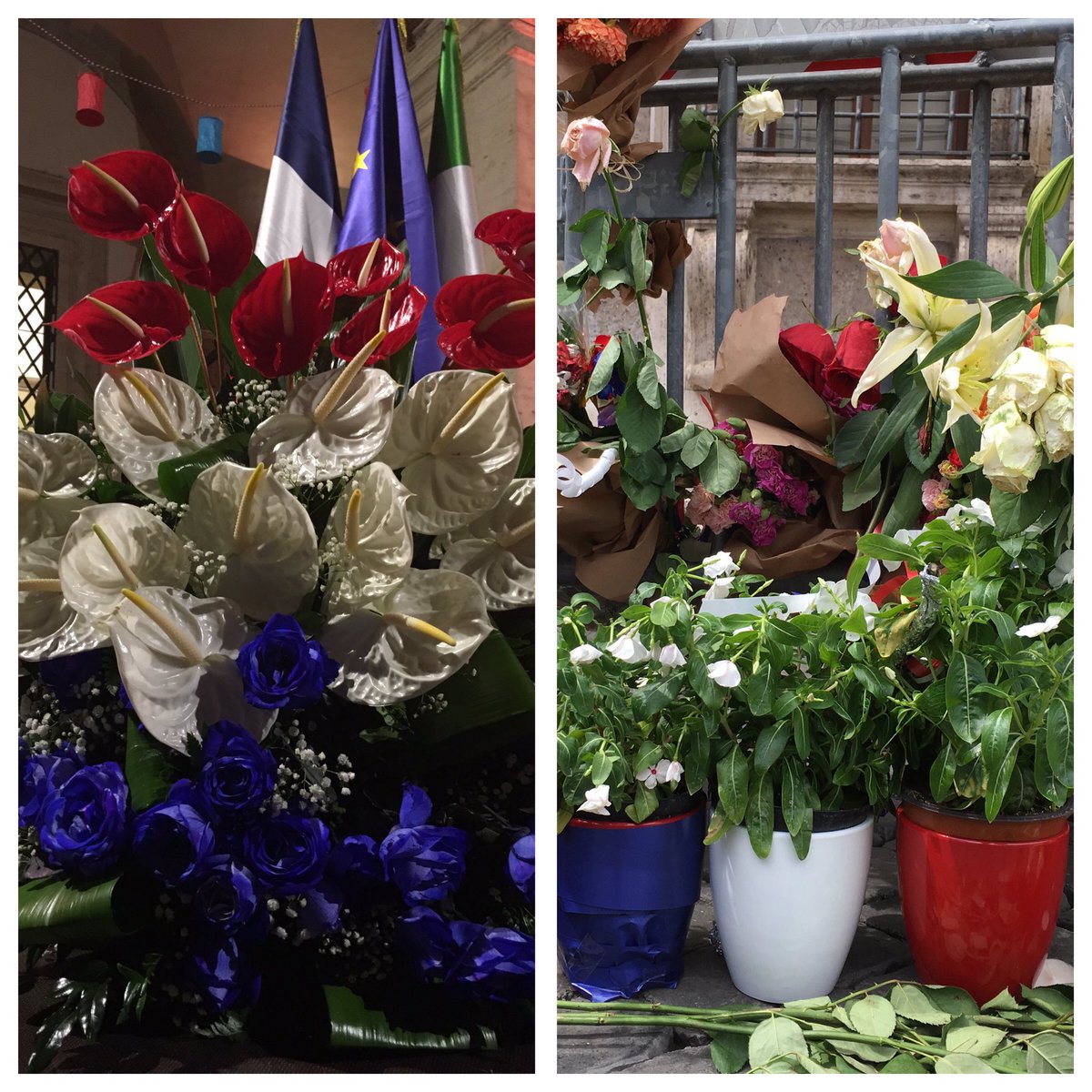 quentindef's tweet photo. Ambassade de France à Rome https://t.co/FTxL2oj7Mq