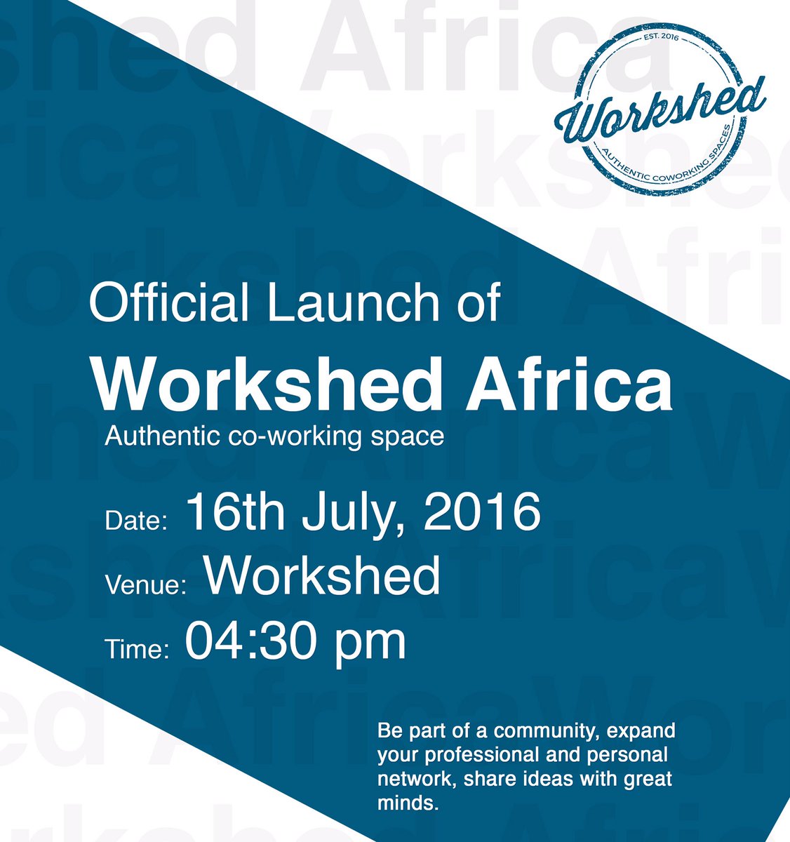 ImLoyalGH's tweet photo. Join Us at this great event. Imloyal is proud to support such a great innovation. @Workshedafrica #imloyalgh https://t.co/oASFW0w8PW