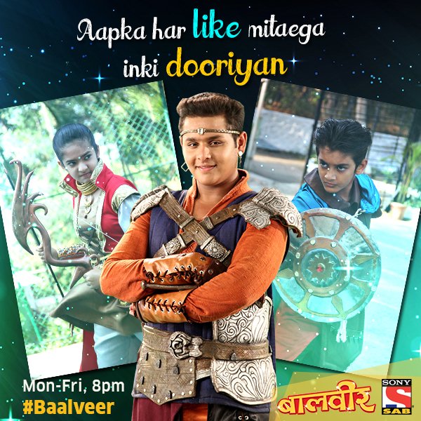 sabtv's tweet photo. Burai ne khada kar diya hai #Baalveer, Baalmitra aur Baalsakhi ko ek durse ke khilaaf! @AnushkaSen0402 @devjoshi10 https://t.co/A4TO1cdhZS