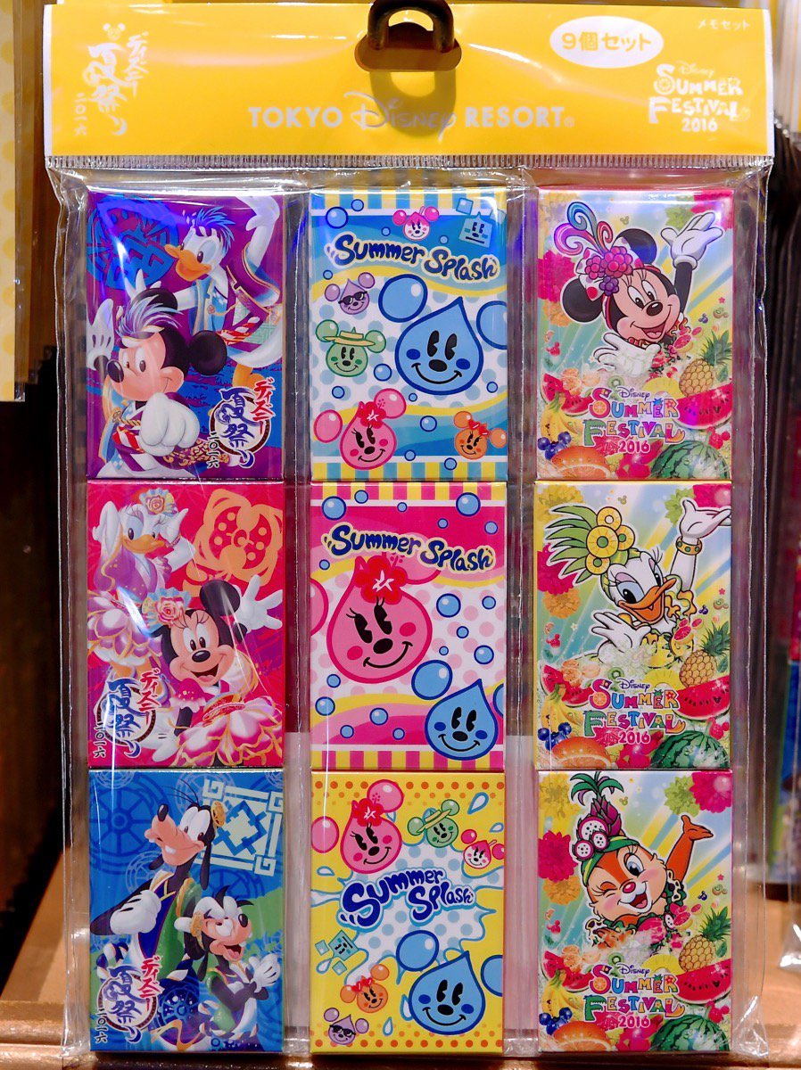 Mezzomikiのディズニーブログ 両パークのデザインが楽しめる 東京ディズニーリゾート16夏共通スペシャルグッズ お菓子のお土産まとめ 詳しくは T Co Rggc0apj6p