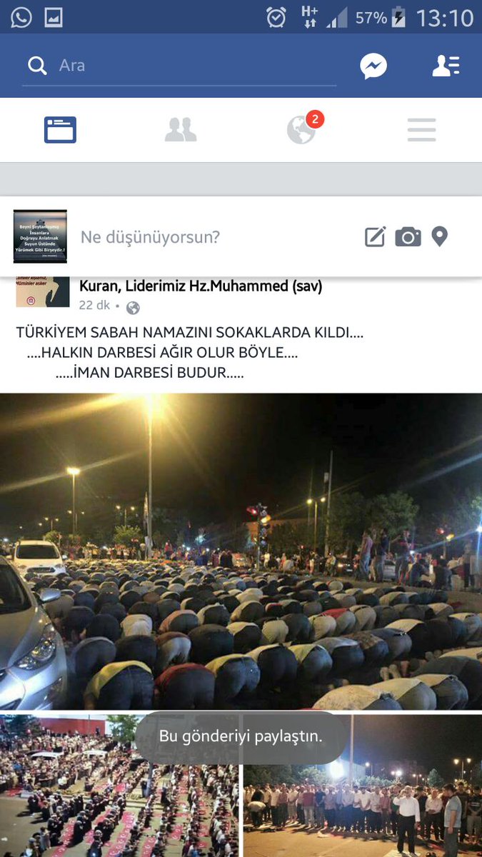 MİLLİ GÖRŪŞ DARBESİ HALKIN DARBESİ