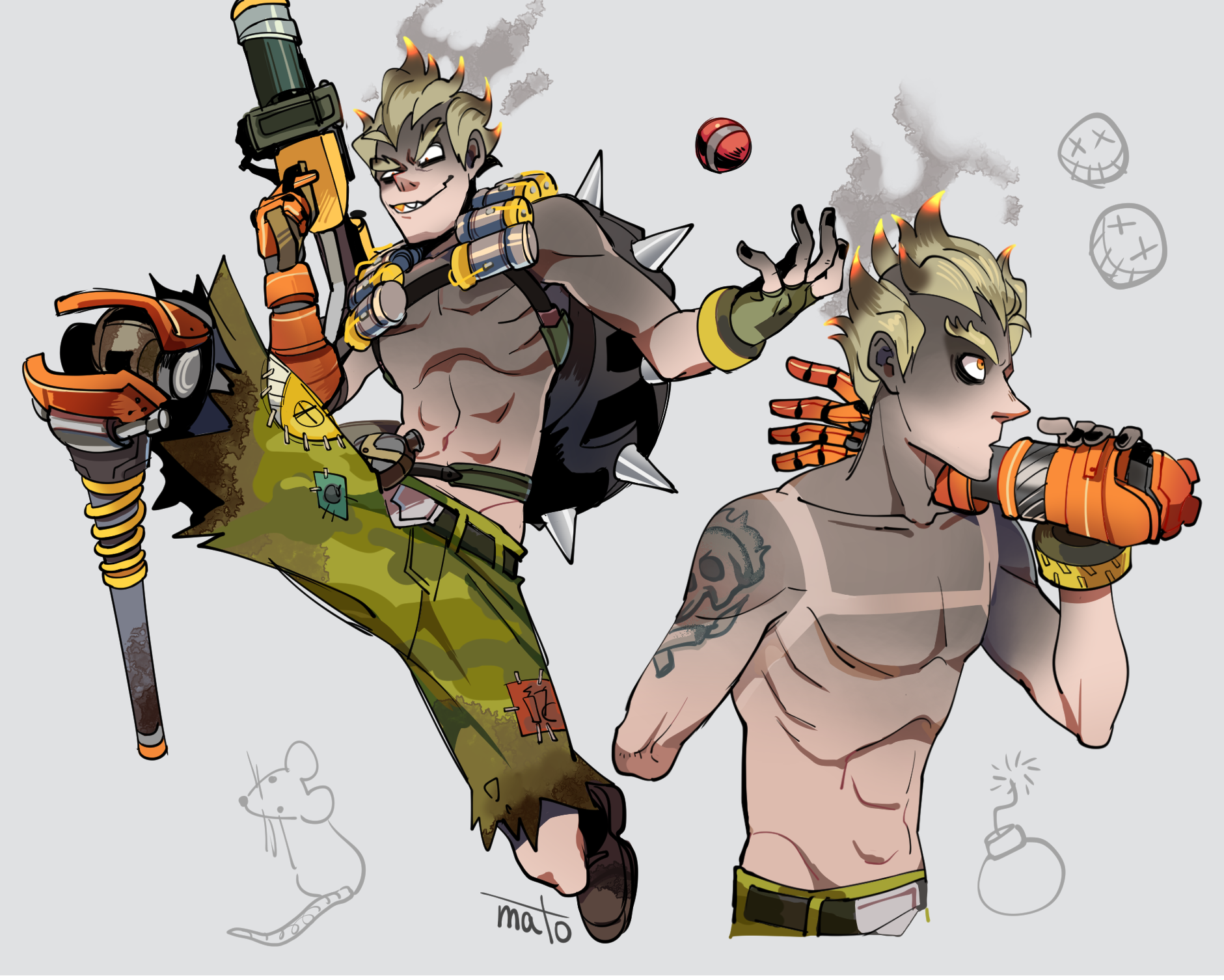 Mato Twitter Da ジャンクラット Overwatch