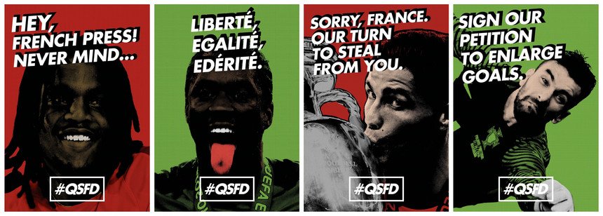 expresso's tweet photo. #Diario Sermos campeões europeus dá-nos direito a colar cartazes em Paris? #QSFD, já está!
https://t.co/UQWTk3v1CL https://t.co/OrH35o4get