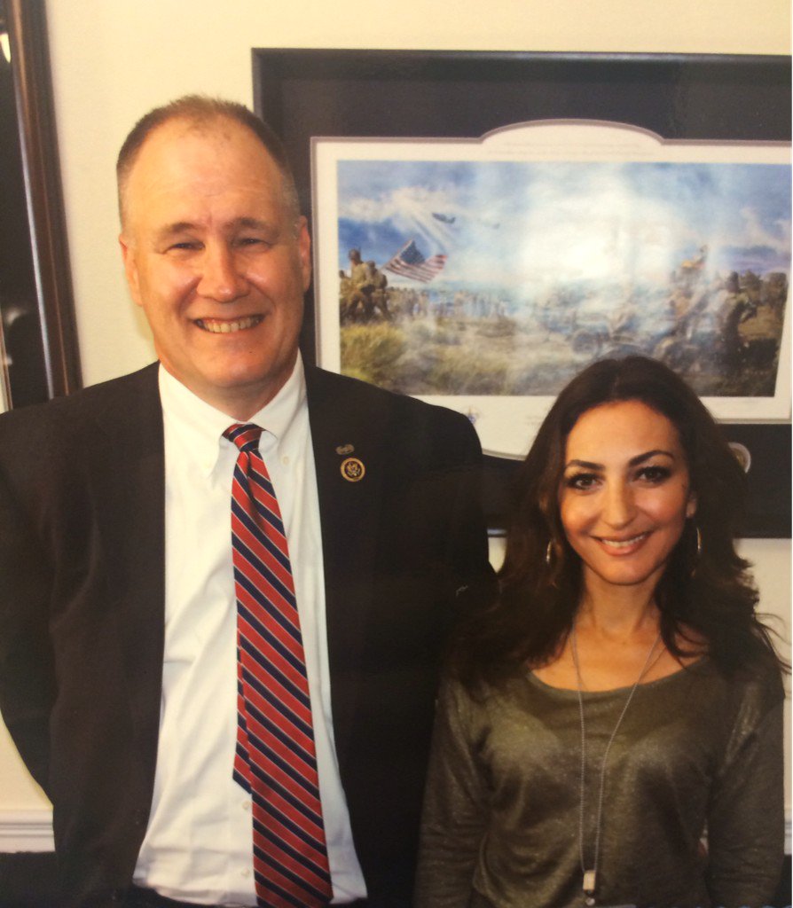 RulaSamain's tweet photo. @USCongressTwts #USCongress while meeting with Congressman Kelly yesterday https://t.co/qrAyQif4oV