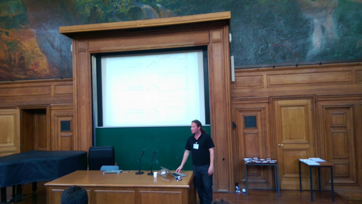 JHLewisJr's tweet photo. Second day of Statistical Physics of Financial and Economics Networks. Interesting ideas from physics researchers https://t.co/L7iKRkFVFh