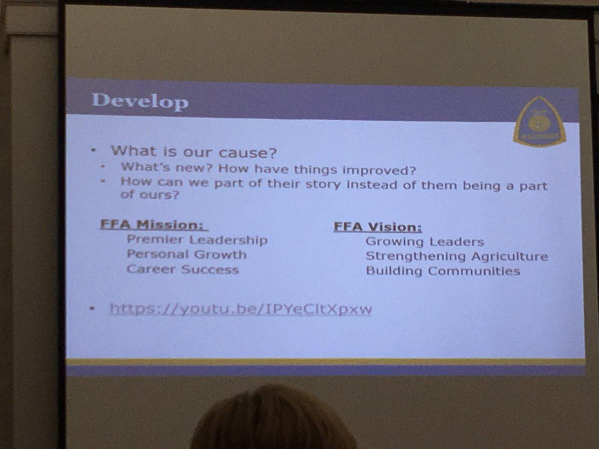NathanDeYoungWX's tweet photo. What’s your cause? What’s new? What’s next? #FFAadc #FFAalumni https://t.co/mGY0O0VzVj
