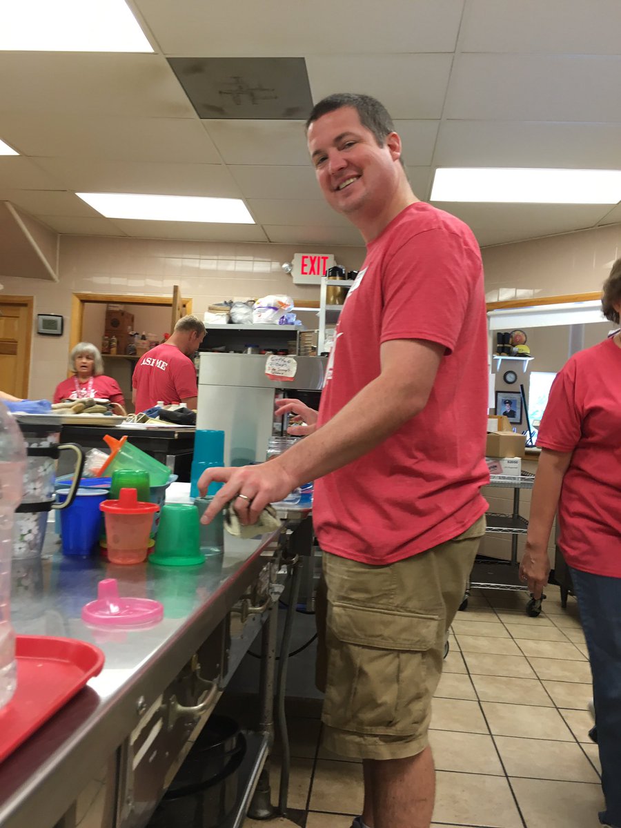 Serving in our community today! #blesstheworld #SERVEday16