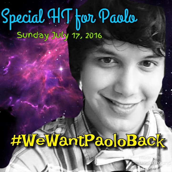MDH_PATEROS's tweet photo. Miss nyo na ba sya? Ako miss ko na sya.
#WeWantPaoloBack
-D https://t.co/Gwpxm8CE4s
